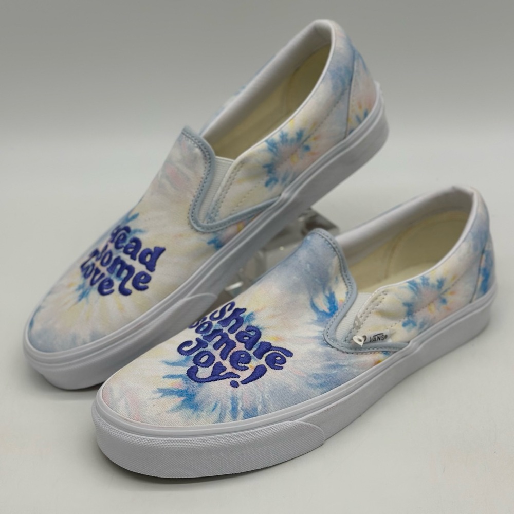 Vans Classic Slip-On Pastel Tie-Dye Shoes
